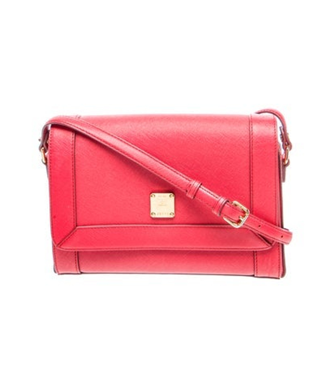 MCM Saffiano Leather Crossbody Bag