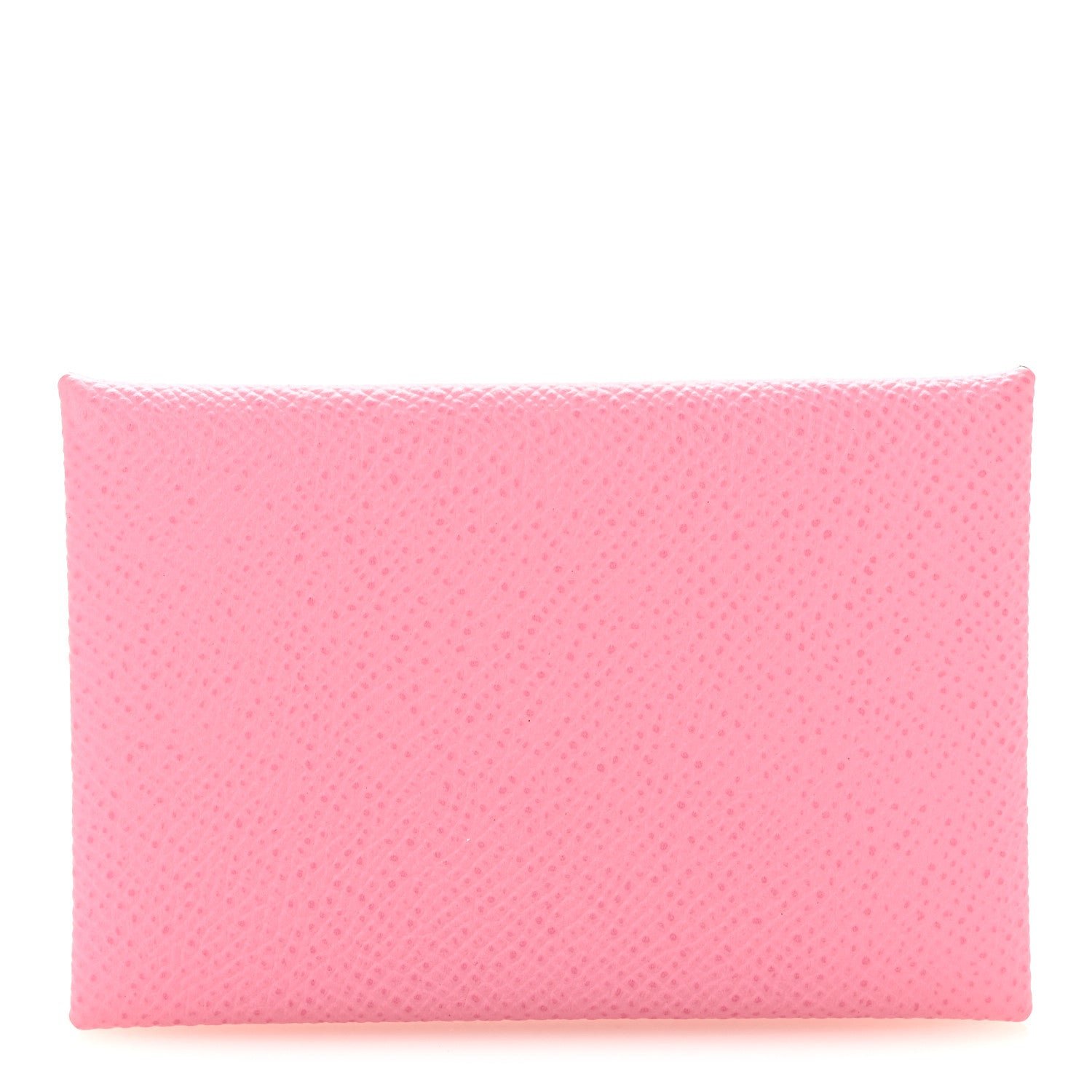 Hermes Hermes Epsom Calvi Card Case 5P Pink