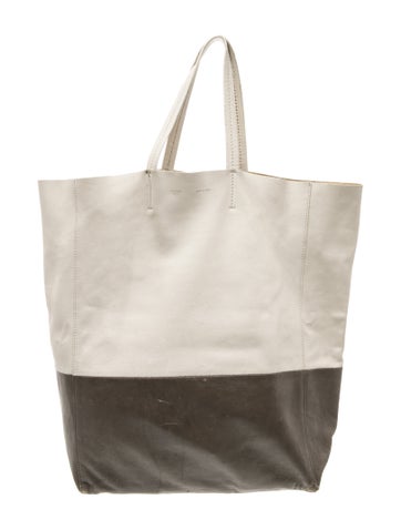 Leather Vertical Cabas Vertical Vintage