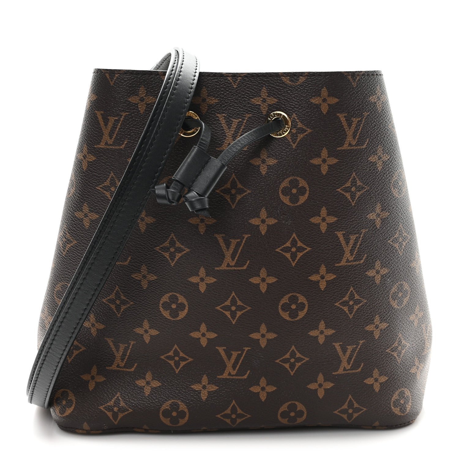 Louis Vuitton Louis Vuitton Monogram Neonoe MM Black