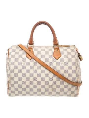 Damier Azur Speedy Bandouliere 30