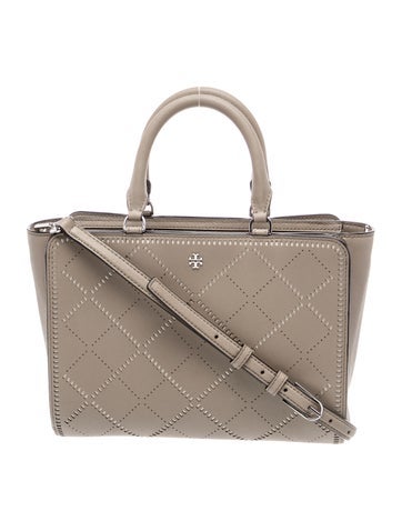 Leather Top Handle Bag
