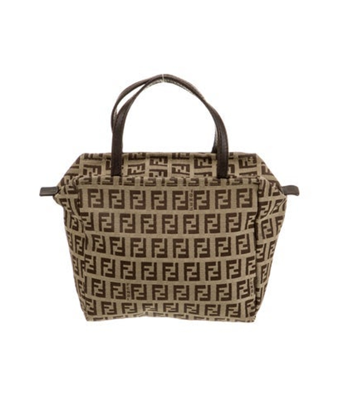 Fendi Canvas Top Handle Bag