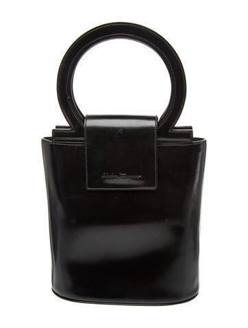 Leather Top Handle Bag