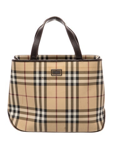 Nova Check Top Handle Bag