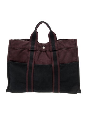 Hermes Toile Fourre-Tout MM