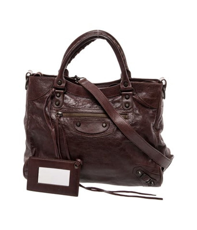 Balenciaga Leather Motocross Classic City