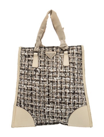 Enameled Metal Triangle Top Handle Bag