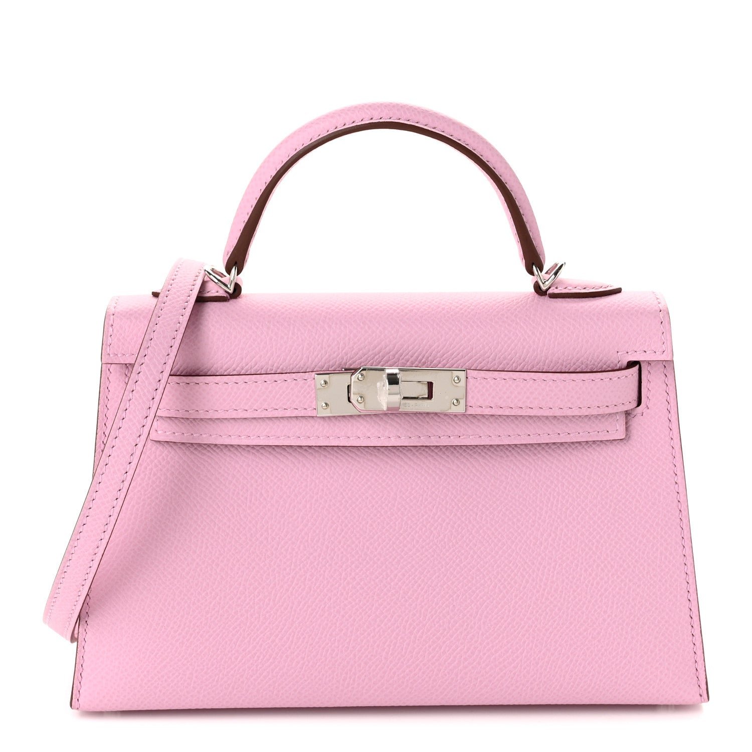 Hermes Epsom Mini Kelly Sellier 20 Mauve Sylvestre