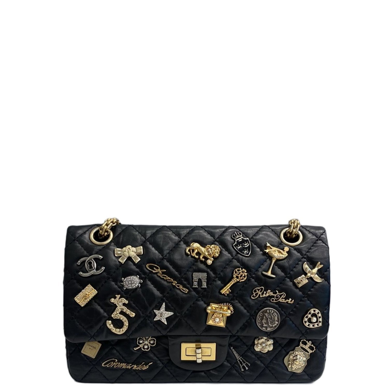 Chanel Calfskin 2.55 Reissue Double Flap 225