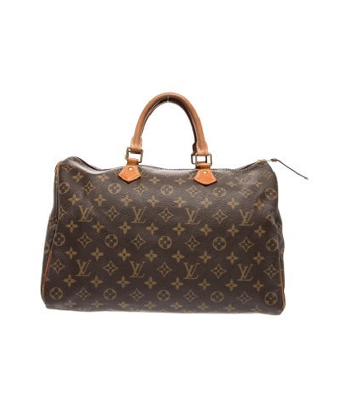 Louis Vuitton Vuitton Lv Monogram Speedy 35