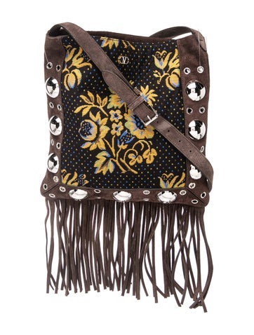 Suede Crossbody Bag