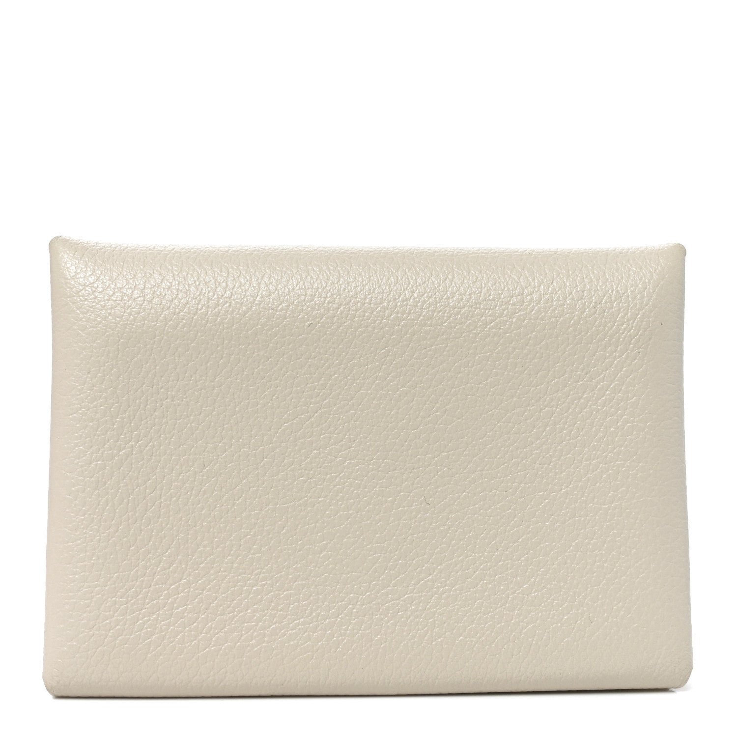 Hermes Hermes Evercolor Calvi Duo Card Case Beton