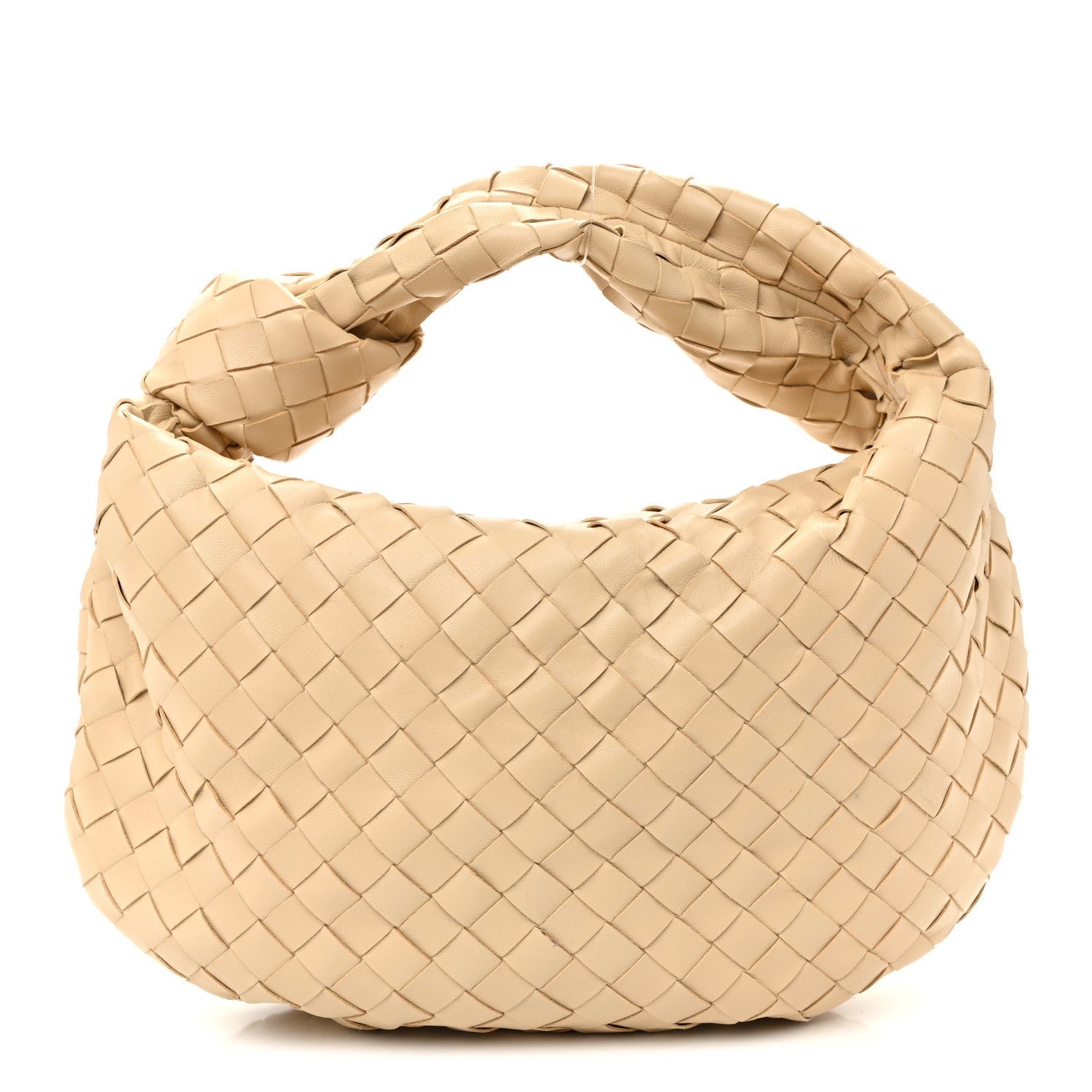 Bottega Veneta Nappa Intrecciato Teen Jodie Hobo Porridge Porridge
