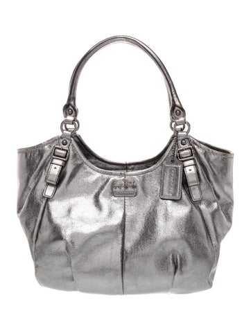 Leather Top Handle Bag