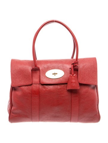 Leather Top Handle Bag