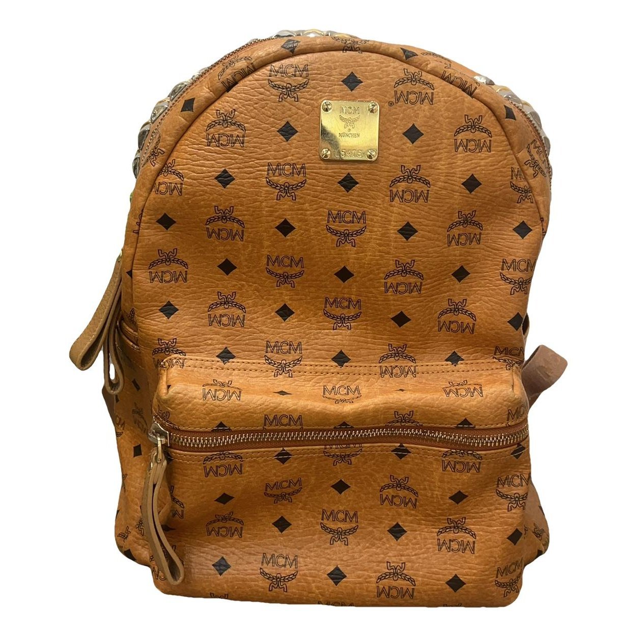 MCM Stark leather handbag