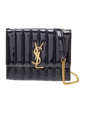 Saint Laurent Quilted Vicky Quilted Bag