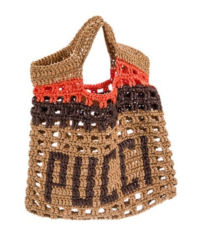Emilio Pucci Pucci Raffia Bucket Bag