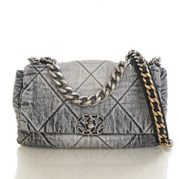 Denim Denim 19 Flap Bag Medium