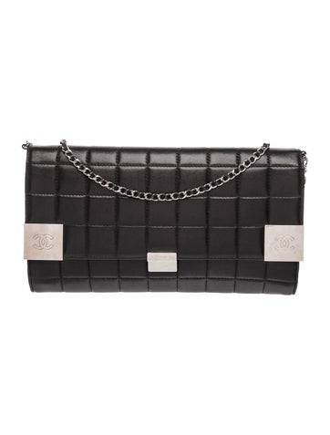 Square Quilt Flap Bag