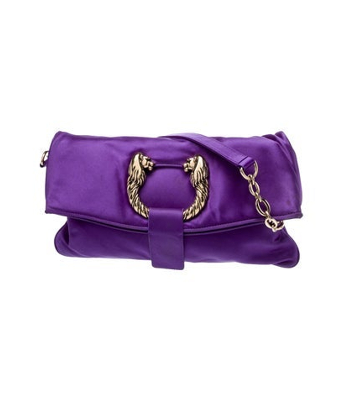 Bvlgari Satin Shoulder Bag
