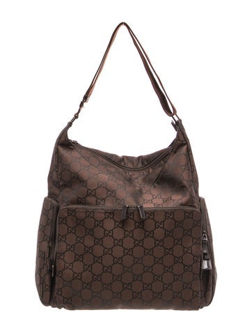 GG Nylon Shoulder Bag