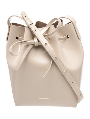 Mansur Gavriel Leather Bucket Bag w/ Tags