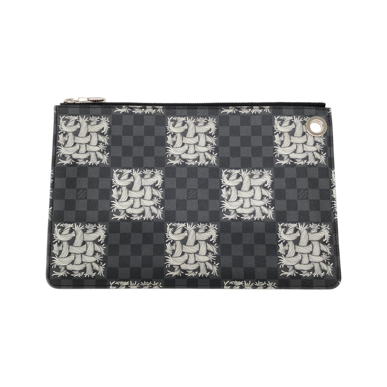 Louis Vuitton Damier Graphite (Rope) Pochette Jour PM N61231 Bag