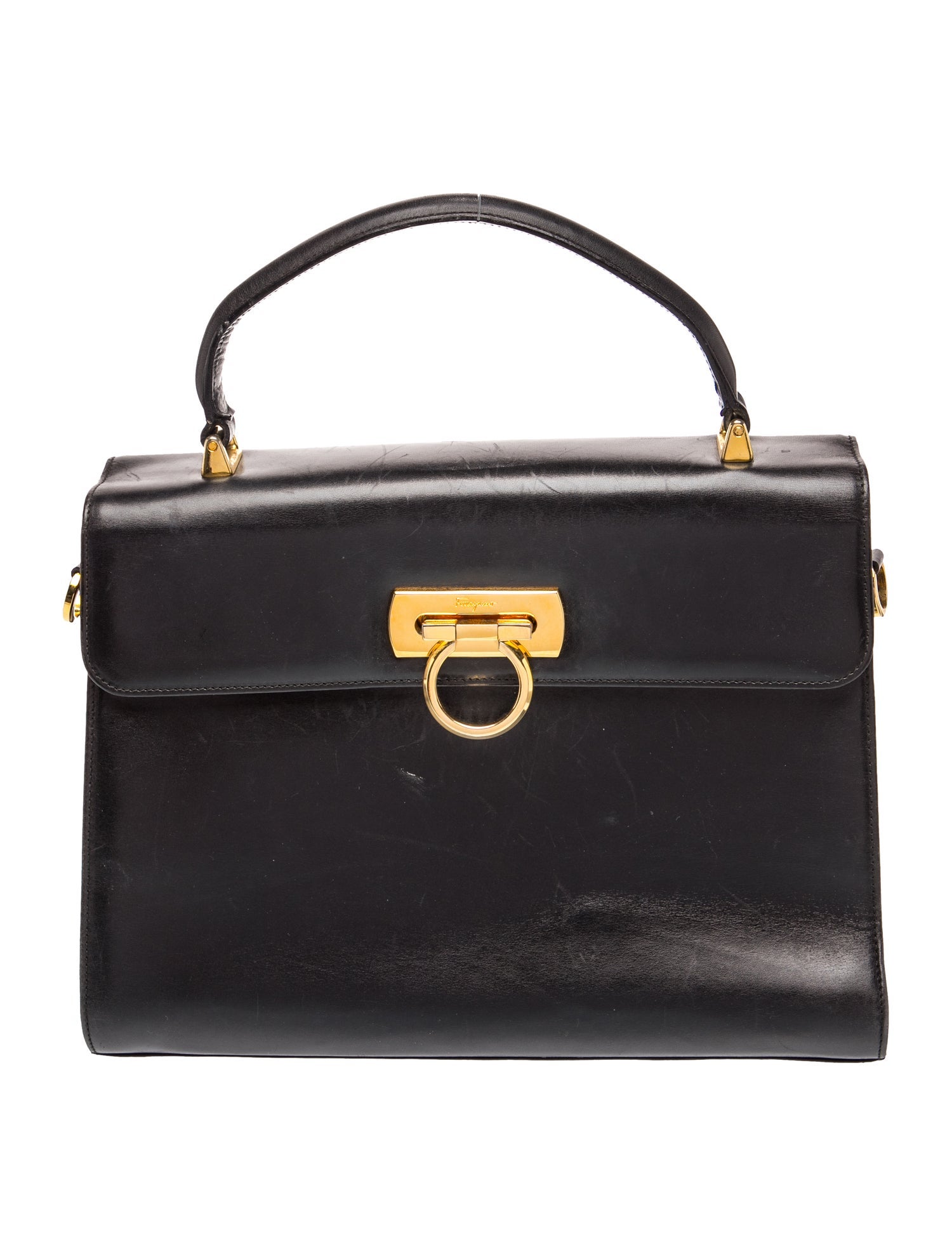 Ferragamo Gancio Top Handle Bag