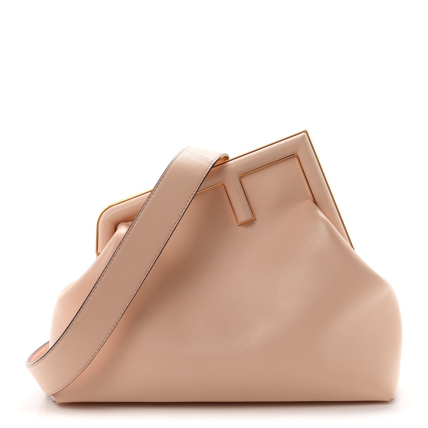 Fendi Shiny Nappa Medium Fendi First Poudre