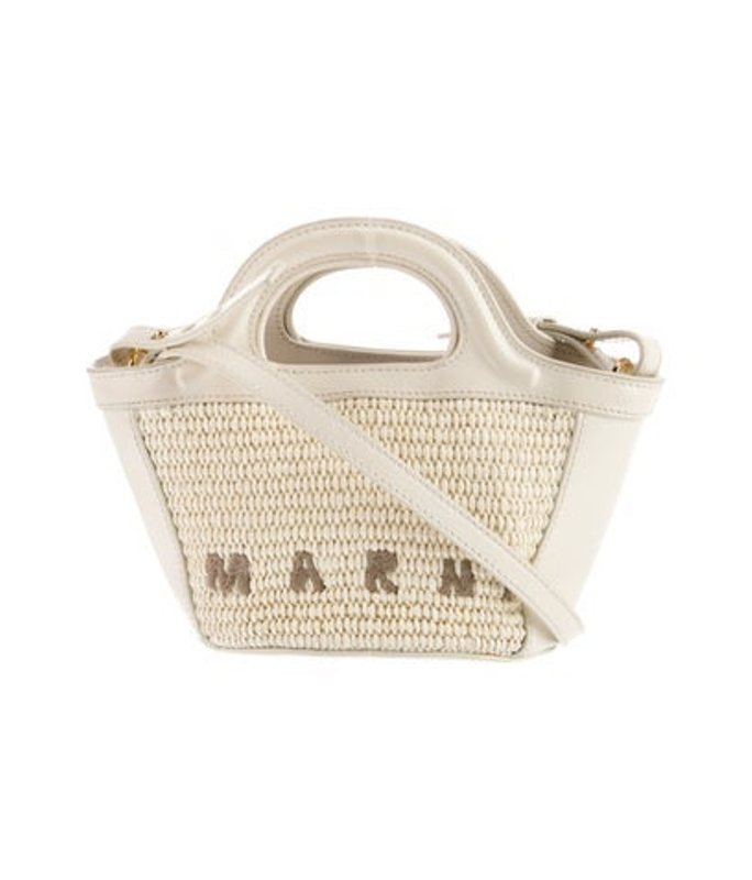 Marni Raffia Shoulder Bag