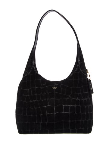 Suede Brooklyn shoulder bag 28