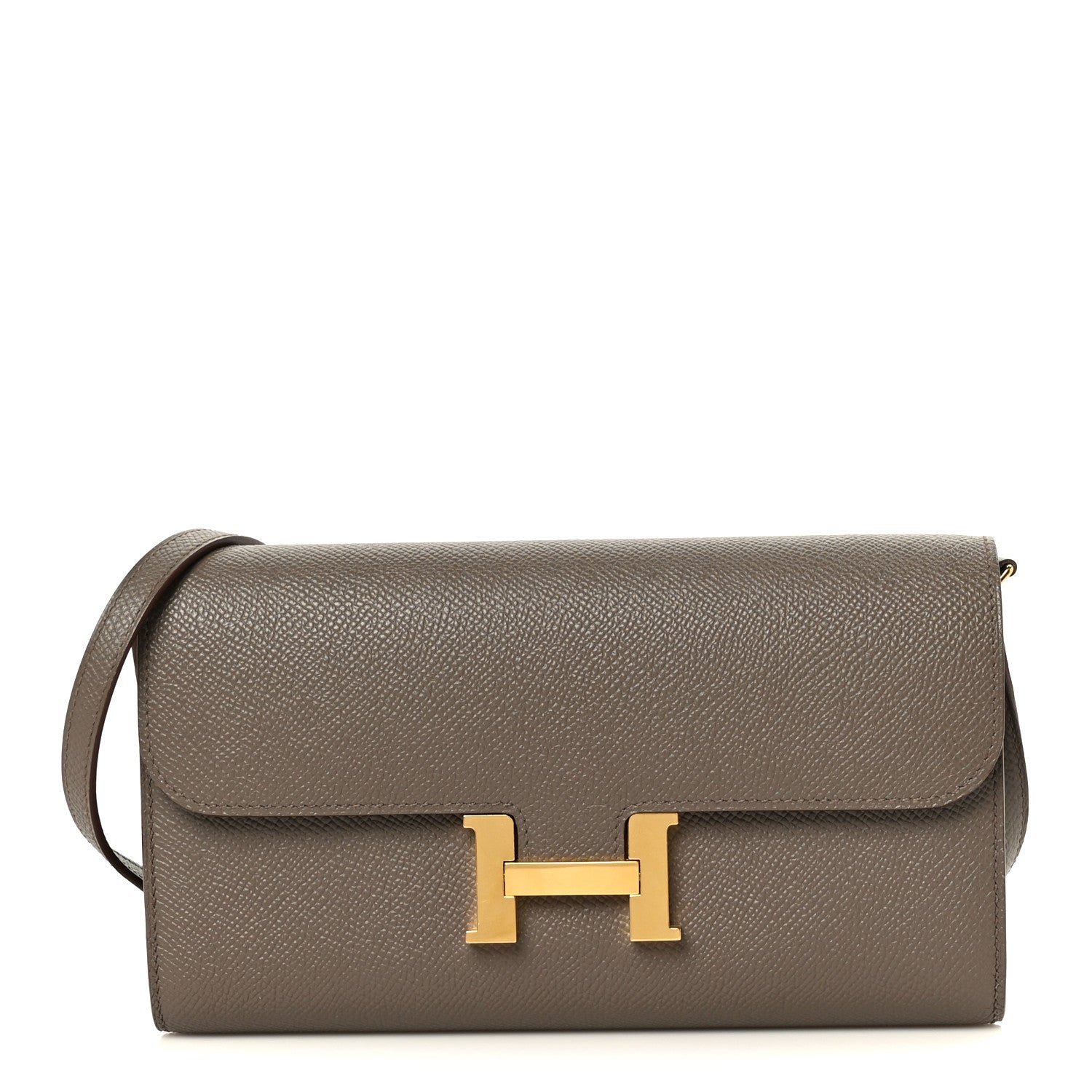 Hermes Hermes Epsom Constance Long To Go Wallet Etain