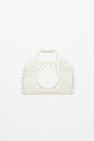 Logo Basket Bag