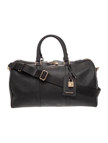 Saffiano Leather Weekender Bag