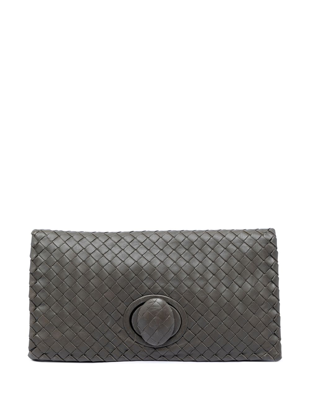 2012-2026 Nappa Intrecciato Turn Lock clutch bag