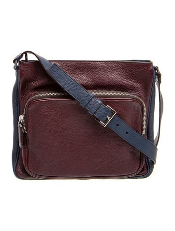 Vitello Daino Leather Shoulder Bag
