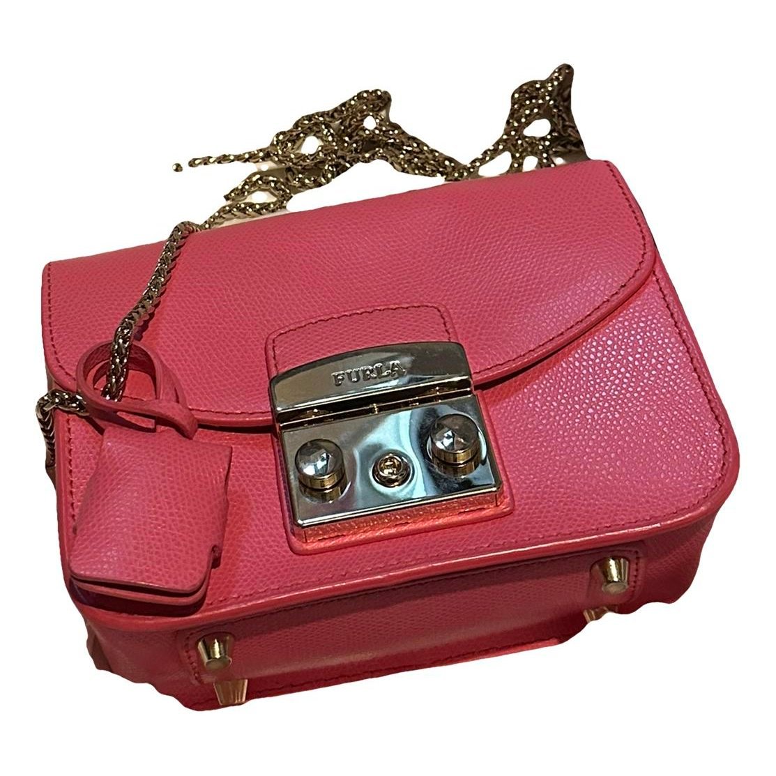 Metropolis leather crossbody bag