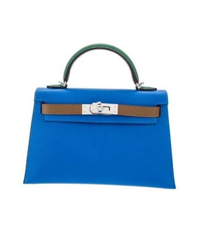Hermes 2024 Epsom Tricolor Mini Kelly Ii Sellier 20