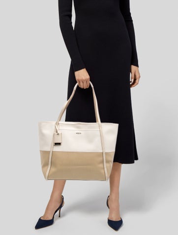 Tumi Leather Tote