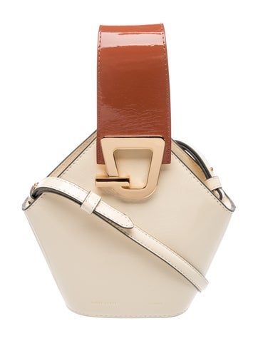 Patent Leather Top Handle Bag