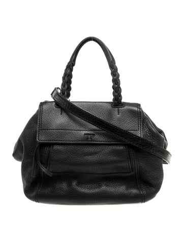 Leather Top Handle Bag