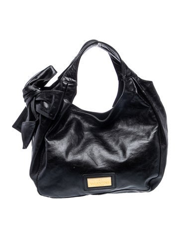 Leather Top Handle Bag