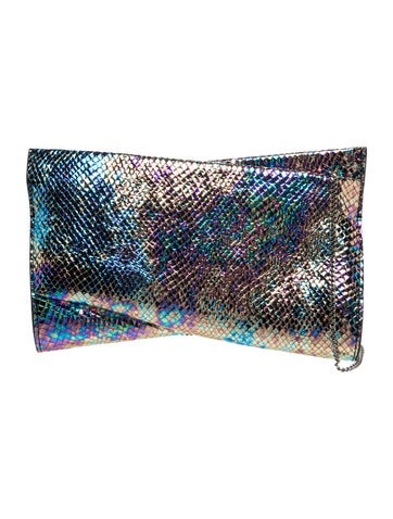 Embossed Leather Loubitwist w/ Tags