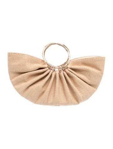 Straw Top Handle Bag