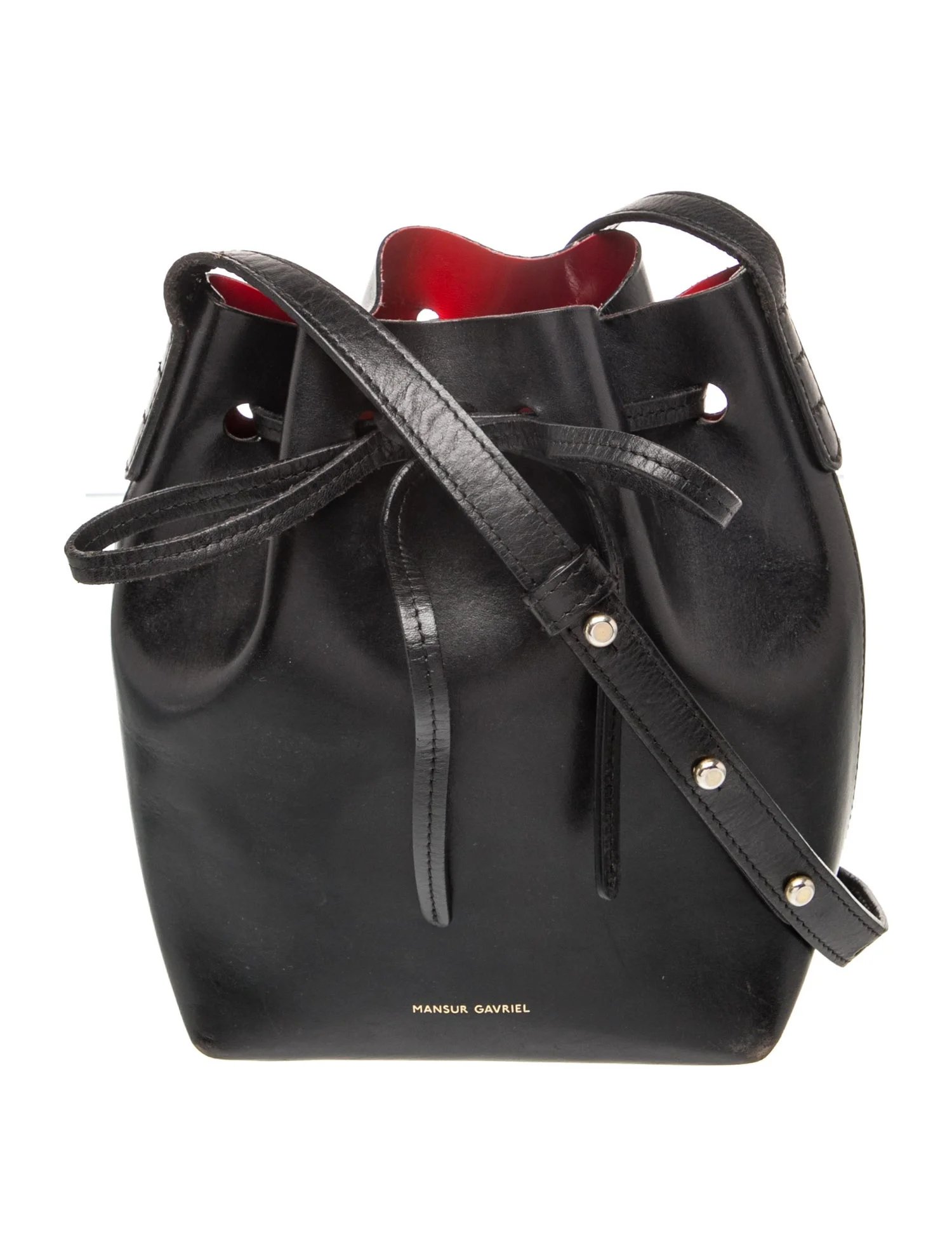 Mansur Gavriel Leather Crossbody Bag