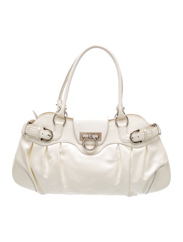 Leather Top Handle Bag