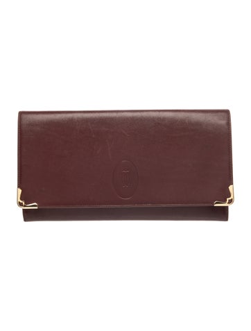 Cartier Leather Clutch Vintage
