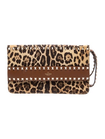 Valentino Rockstud Clutch